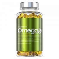 Omega 3 - Naturligt och veganskt Omega-3 tillskott i kapselform - Veganskt,  hallbart & miljovanligt alternativ till fiskolja - 1000mg Omega-3