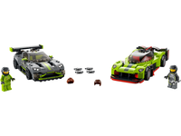 Aston Martin Valkyrie AMR Pro ja Aston Martin Vantage GT3