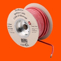 BERU COPPER CABLE 7MMSRED Tändkablar Koppar,  Silikon Röd