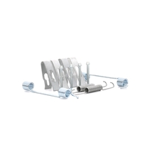 HELLA Tillbehörssats,  bromsbackar,  parkeringsbroms MERCEDES-BENZ, JEEP, CHRYSLER 8DZ 355 201-811 1639930010, A1639930010