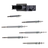 HITACHI Relä,  glödstiftssystem BMW 132301 0035934, 0038490, 12217800156 12218591724, 12230035934, 12230038490, 122335934, 12237803368, 7800156, 7803368