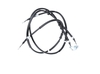 RIDEX Handbromsvajer OPEL, CHEVROLET, VAUXHALL 124C0175 13104992, 24465148, 522007 Parkeringsbroms Kabel, Vajer,  parkeringsbroms 522528