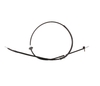 RIDEX Handbromsvajer OPEL, CHEVROLET, VAUXHALL 124C0985 13328132, 13328132, 522063 Parkeringsbroms Kabel, Vajer,  parkeringsbroms