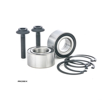 RIDEX Hjullagersats VW, AUDI, SKODA 654W0718 8D0407625, 8D0407625A, 8D0407625 893407625C, 8D0407625