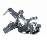 RIDEX Hjulspindel VW, AUDI, SKODA 1159S0017 1K0407255P, 1K0407255P, 1K0407255P Styrspindel, Spindelbult,  hjulupphängning 1K0407255J, 1K0407255M, 1K0407255P