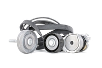 SKF Drivremssats VW, SKODA, SEAT VKMA 31121 03D145276A, 03D145276D, 03D145276E Flerspårsremssats, Drivremskit, Remsats 03E260849A, 03E260849B, 03E903133A