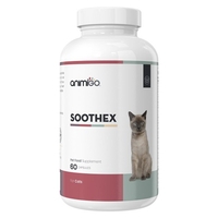 Soothex för Katt - Naturligt Lugnande Medel för Oroliga Katter - - 60 Kapslar