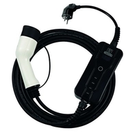 EV Hemladdkabel elbil Typ 2 till 230V 16A 