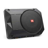 JBL Bass Pro SL2 8 3939 Underseat Subwoofer Boombox 