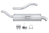 Ändljuddampare Easy2Fit Kit Set med monteringsdelar 