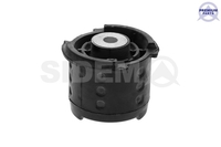 Upphangning axelstomme 