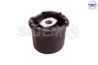 Upphangning axelstomme 