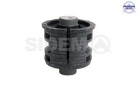 Upphangning axelstomme 