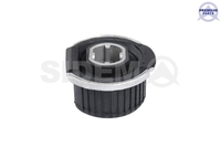 Upphangning axelstomme 