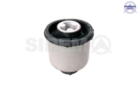 Upphangning axelstomme 