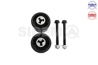 Upphangning axelstomme 