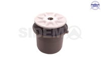 Upphangning axelstomme 