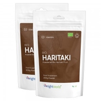 Bio Haritaki Powder - Ekologiskt ayurvediskt kosttillskott - 2 pack Spara 5 %