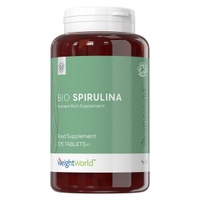 Bio Spirulina Algae kapslar- Naturligt rent kosttillskott - Innehaller essentiella mineraler
 - Marknadsledande dagsdos pa 4000mg - 375 tabletter