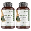 Chlorella Algae Tabletter - Rent och naturligt alg-tillskott - 2-pack