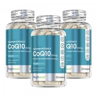 CoQ10 Plus 100mg 180 Kapslar - kosttillskott för att stärka immunförsvaret och hjärnhälsan