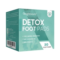 Detox Foot Pads - 15-dagars örtdetox för kroppen,  med naturliga ingredienser - 30 plåster