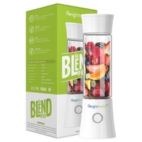 Go Blend Pro - Barbar Juicemugg med Mixer - Juice Blender - For Smoothies och Proteinshakes - Uppladdningsbar via USB - Hallbar och latt att bara