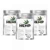 Hemp Patch - Enkelt och diskret for dagligt bruk - Hogkvalitativ naturlig hampa - 20 plaster - For immunsystemet - 3 pack