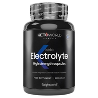 Keto Electrolyte Kapslar - Kosttillskott för välmåendet - 180 Kapslar