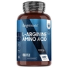 L-Arginine Tabletter- Fitnesstillskott för volym,  definition och muskelprestation - 180 tabletter