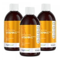 Liposomal Vitamin C - 1000mg Vitamin C per portion - Antioxidant - Avancerad formula for immunforsvaret - Effektivt skydd for immunforsvaret - 3 pack