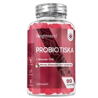 Probiotika Vingummi (jordgubbs-/vaniljsmak),  räcker till 45 dagar - 2 miljarder mjölksyrabakterier