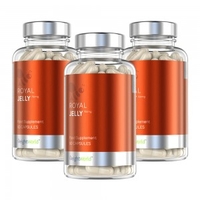 Royal Jelly - Naturlig bidrottninggelé för ett starkare immunförsvar - Hållbart framtaget kosttillskott - 750 mg Royal Jelly - 180 kapslar