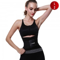 Sweat Belt - Unisex traningsaccessoar - Tillgangligt storlekarna S,  M & L och fargerna svart & rosa