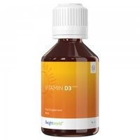 Vitamin D3- Naturligt tillskott for valmaende -Kraftfull 2000IU Vitamin D3 per portion - Hogkoncentrerat - 50 ml