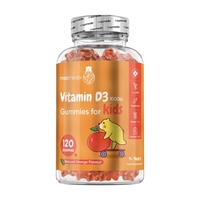 Vitamin D3 vingummin för barn 120 st,  1000IE - För barn mellan 4-12 år