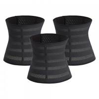 Waist Trainer - Midje Trimmer Korsett - Storlek S,  M,  L & XL - Farger Svart & Beige - 3 Pack