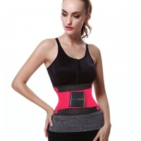 Weightworld Sweat Belt - Rosa (Small) - Svettbalte - Skapar en bastulik effekt vid traning - Slitstarkt men latt premiummaterial - Bekvamt att bara