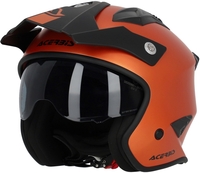 Acerbis Aria Metallic Jet hjälm,  orange,  storlek XL för män