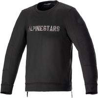 Alpinestars Legit Crew Fleece Motorcykel Tröja,  svart,  storlek S för män