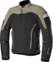 Alpinestars Leonis Drystar Air Motorcykel textil jacka Svart Grön S