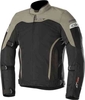 Alpinestars Leonis Drystar Air Motorcykel textil jacka Svart Grön XL
