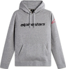 Alpinestars Linear Wordmark V3 Munktröja,  grå,  storlek M för män