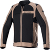 Alpinestars Luc V2 Air Motorcykel textil jacka,  svart-brun,  storlek M för män