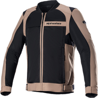 Alpinestars Luc V2 Air Motorcykel textil jacka,  svart-brun,  storlek XL för män