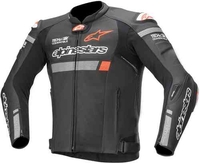 Alpinestars Missile Ignition Airflow Motorcykel skinnjacka Svart 56