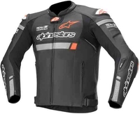 Alpinestars Missile Ignition Motorcykel skinnjacka Svart 58