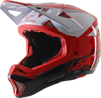 Alpinestars Missile Pro Cosmos Downhill hjälm,  vit-röd,  storlek S