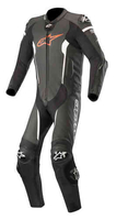 Alpinestars Missile Tech-Air Ett stycke motorcykel läder kostym Svart Vit Röd 48