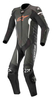 Alpinestars Missile Tech-Air Ett stycke motorcykel läder kostym Svart Vit Röd 52
